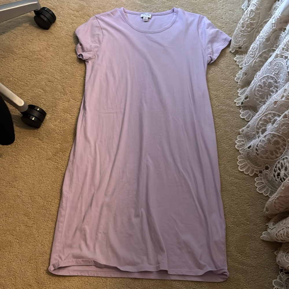 Jcrew tshirt dress